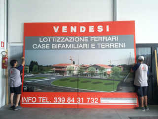 cartello vendita lottizzazione