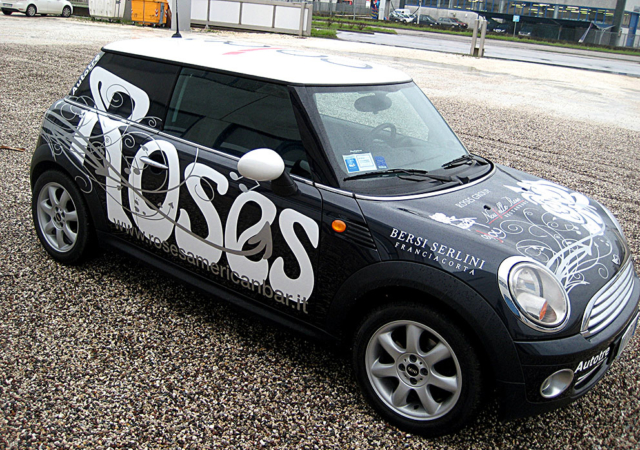 decorazione mini cooper