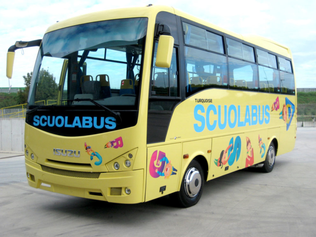 decorazione scuolabus